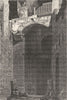 ROME. In the Palace of Caligula 1872 old antique vintage print picture