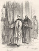VATICAN. Sistine chapel 1872 old antique vintage print picture