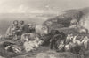 FAMILY. Peace-Landseer c1880 old antique vintage print picture