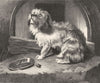 FAMILIES. There's no place like home-Landseer c1880 old antique print picture