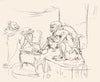 CATS. Cat's Paw(Cat & Monkey)-Landseer c1880 old antique vintage print picture