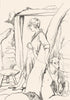 SCOTLAND. A Highland Maiden-Landseer c1880 old antique vintage print picture
