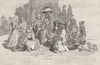 GERMANY. Market. Aix-la-Chapelle-Landseer c1880 old antique print picture