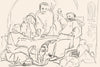 CLERGY. Friar Tuck-Landseer c1880 old antique vintage print picture