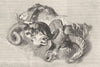 SHEEP. Study of Rams' Heads-Landseer c1880 old antique vintage print picture