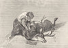 DEER. The Grealoch-Landseer c1880 old antique vintage print picture