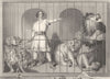 LIONS. Van Amburgh &-Landseer c1880 old antique vintage print picture