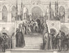 VENICE. Execution of Marino Faliero, 17th 1355 1880 old antique print picture