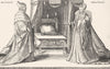 VENICE. Doge & Dogaress in State Apparel 1880 old antique print picture
