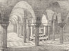 VENICE. Crypt-St Mark's 1880 old antique vintage print picture