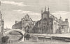 SAN GIOVANNI E PAOLO. Scuola Di Rocco; Colleoni 1880 old antique print picture