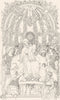 VENICE. Virgin of Victory-Mantegna 1880 old antique vintage print picture