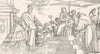 VENICE. Doge Francesco Donato, Tutelary St-Titian 1880 old antique print