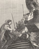 VENICE. Peace & Justice-Veronese; Ducal Palace 1880 old antique print picture