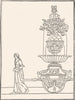 VENICE. Fountain of gold & gems-Dream Poliphilos 1880 antique print