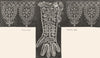 VENICE. Point Coupe, Lace glove-Vinciolo, 1587 1880 old antique print picture