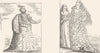 BERTELLI. Trevisan Matron; Venetian Lady 1880 old antique print picture