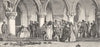 VENICE. Intrigue, under Renaissance 1880 old antique vintage print picture