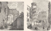 VENICE. Ponte di Sacca; Scala Antica 1880 old antique vintage print picture