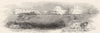 KENT. Richborough, East 1845 old antique vintage print picture