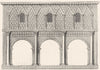 GERMANY. Portico at Lorsch 1845 old antique vintage print picture