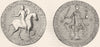 DECORATIVE. Great seal of Henry I 1845 old antique vintage print picture