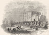 NORFOLK. Norwich Castle 1845 old antique vintage print picture