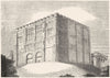 NORFOLK. SW Norwich castle 1845 old antique vintage print picture