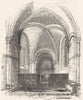 OXON. Iffley 1845 old antique vintage print picture