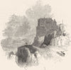 SCOTLAND. Stirling 1845 old antique vintage print picture
