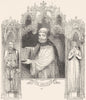 ACADEMICS. Jean Froissart 1845 old antique vintage print picture