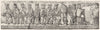 YORKS. Minstrel's Pillar, Beverley 1845 old antique vintage print picture