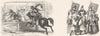 JOUSTING. Bertrand Guesclin; Herald reads Despatch 1845 old antique print