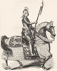 KINGS. Henry VI 1845 old antique vintage print picture