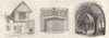 LEICESTER. Richard III Bosworth; Tattershall; Gerard 1845 old antique print