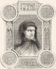 PUBLISHERS. Caxton-With paper-marks 1845 old antique vintage print picture