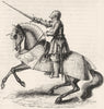 KINGS. Henry VIII 1845 old antique vintage print picture