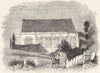 LONDON. Eltham palace 1845 old antique vintage print picture
