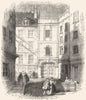 BUILDINGS. Trinity House(Pennant) 1845 old antique vintage print picture