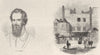 ESSEX. Beauchamp Tower, parade 1845 old antique vintage print picture