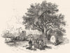 SHOOTING. Shooting ; Cross-bowman 1845 old antique vintage print picture