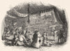ROYALTY. Arthur's Show 1845 old antique vintage print picture