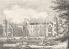 KENT. Cobham Hall 1845 old antique vintage print picture