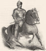 ROYALTY. Charles I 1845 old antique vintage print picture
