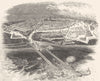FRANCE. Dunkirk, temp Charles II 1845 old antique vintage print picture
