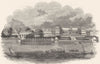 LONDON. Chelsea Hospital 1715 1845 old antique vintage print picture