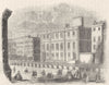 LONDON. Convocation or Chapter House, St Paul's 1701 1845 old antique print
