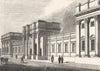 OXON. New University Printing-Office, Oxford 1845 old antique picture