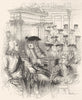 LONDON. House of Commons, Walpole 1845 old antique vintage print picture