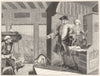 PORTRAITS. Industrious Apprentice with his master 1845 old antique print
